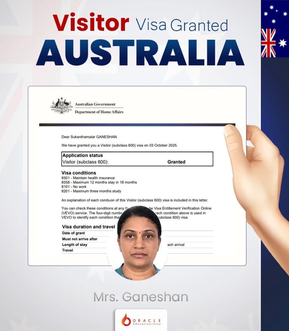 Visitor Visa Approved