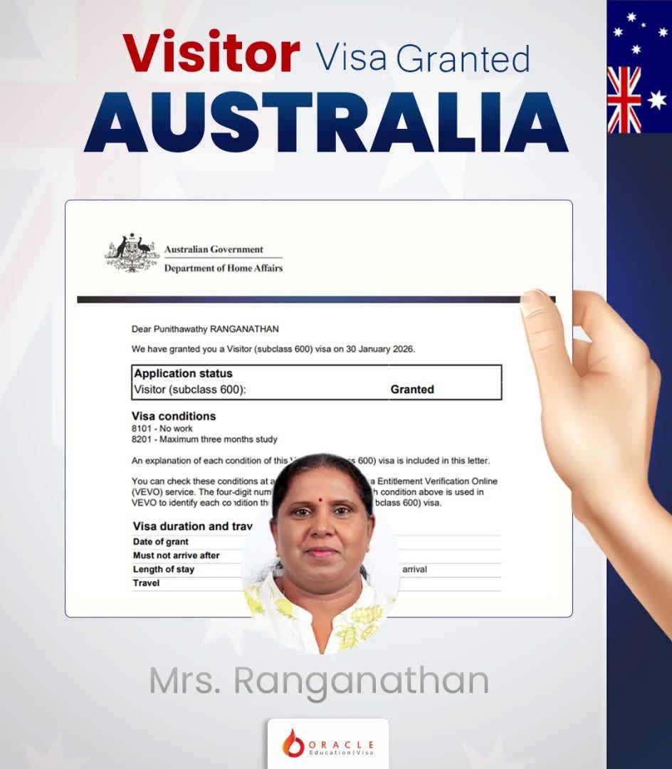 Visitor Visa Approved