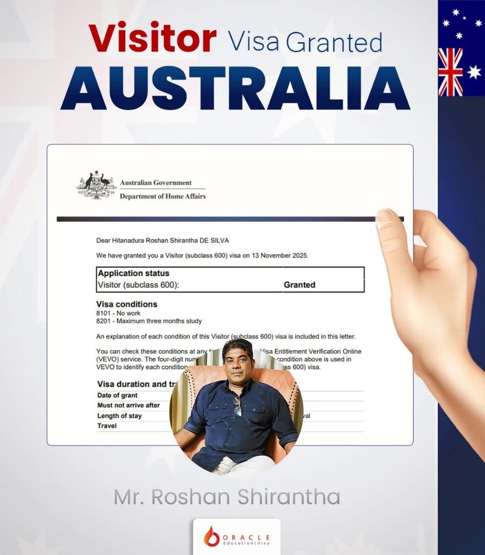 Visitor Visa Approved