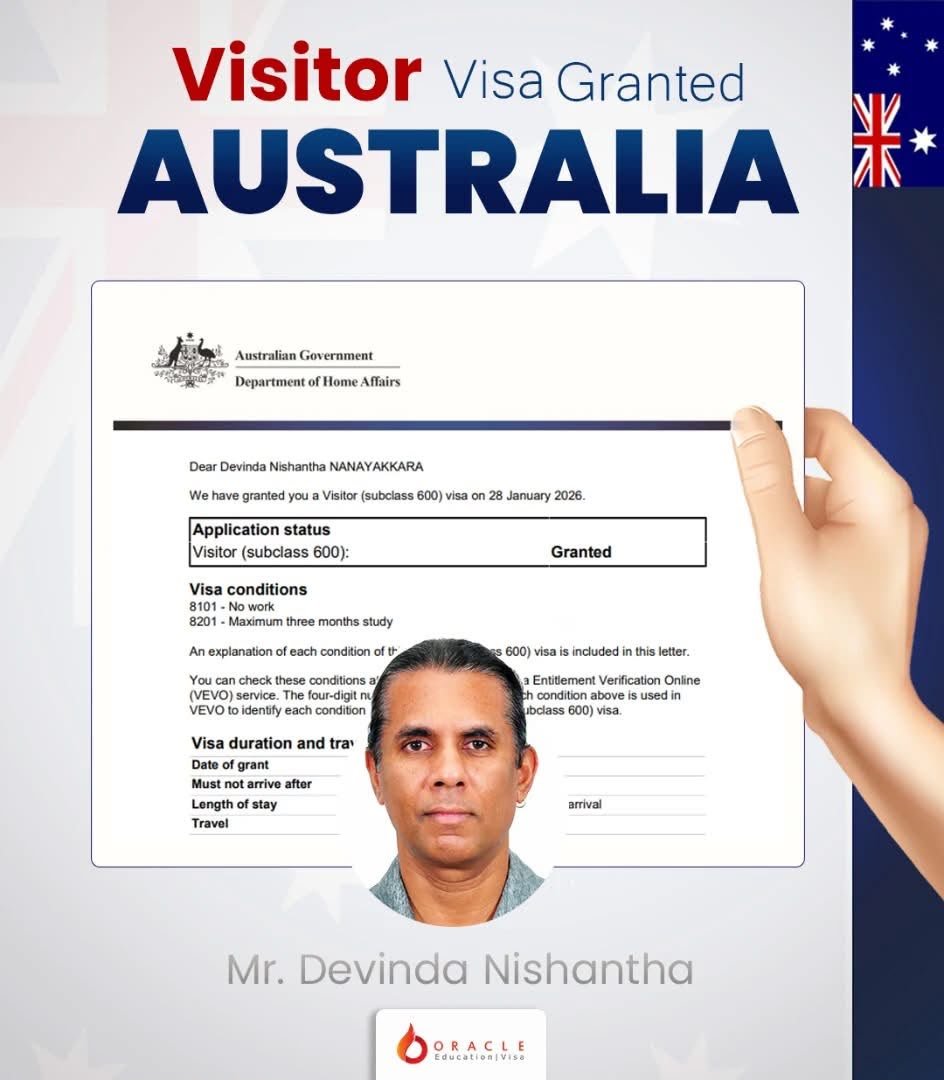 Visitor Visa Approved