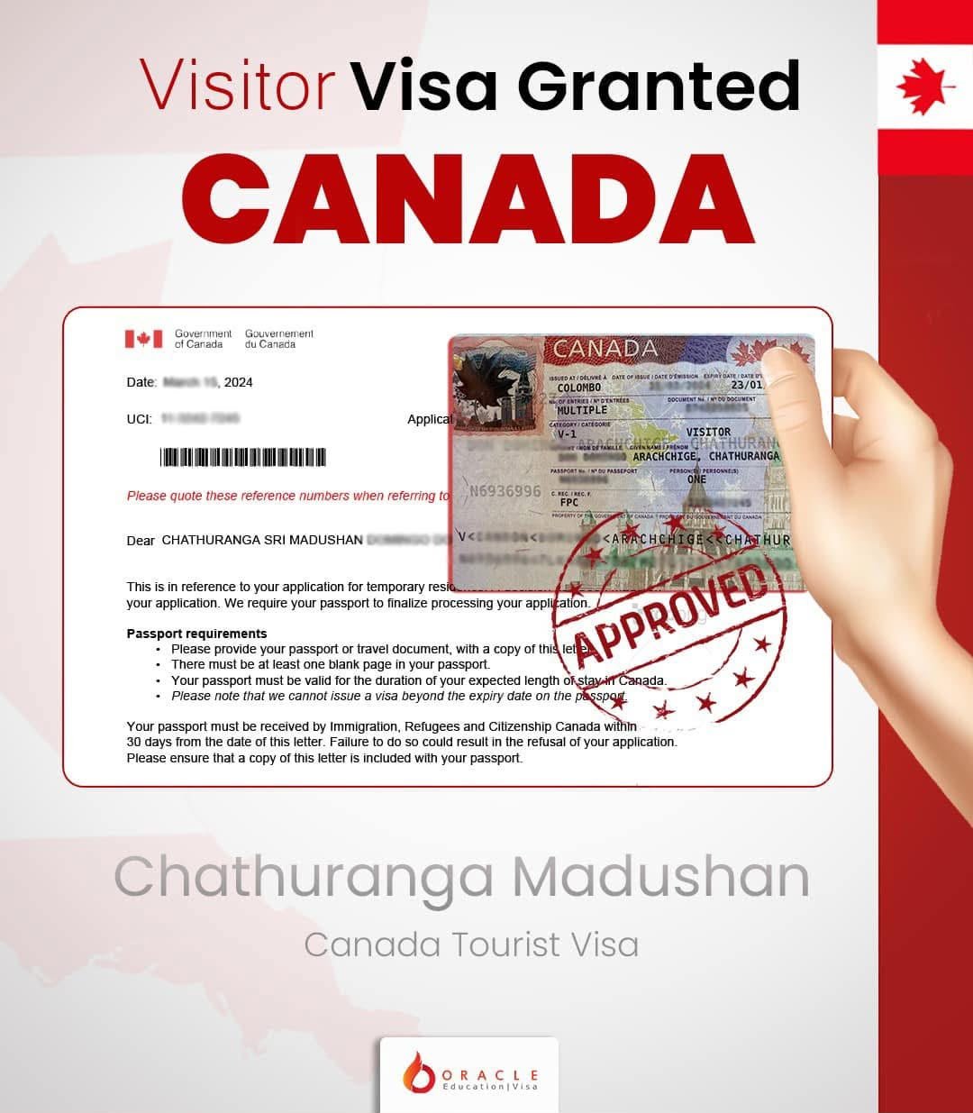 Visitor Visa Approved