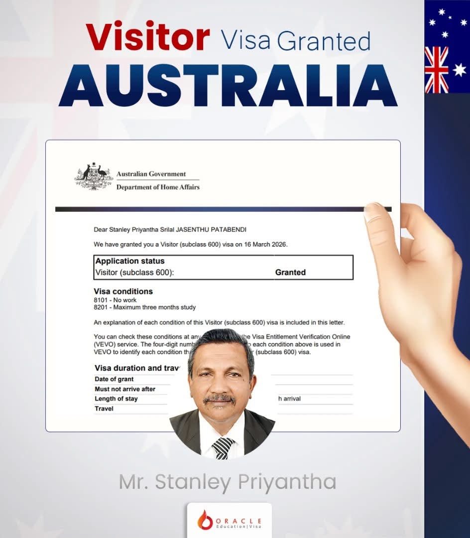 Visitor Visa Approved