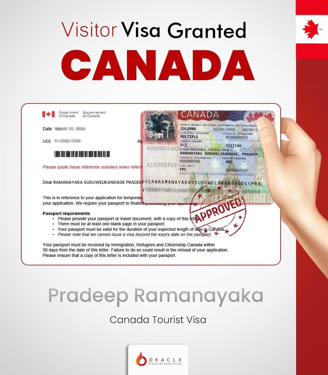 Visitor Visa Approved