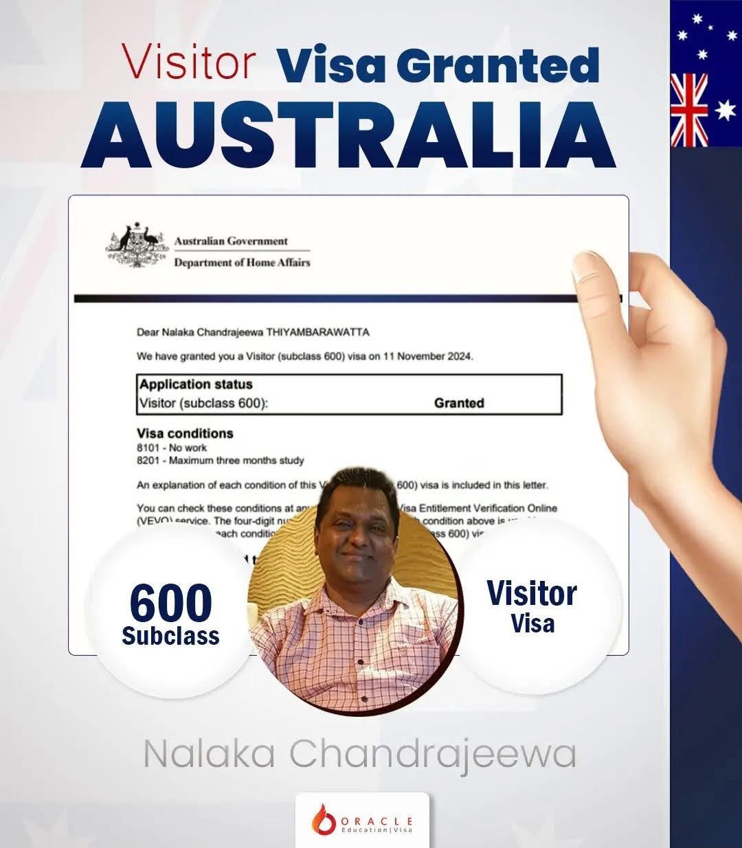 Visitor Visa Approved
