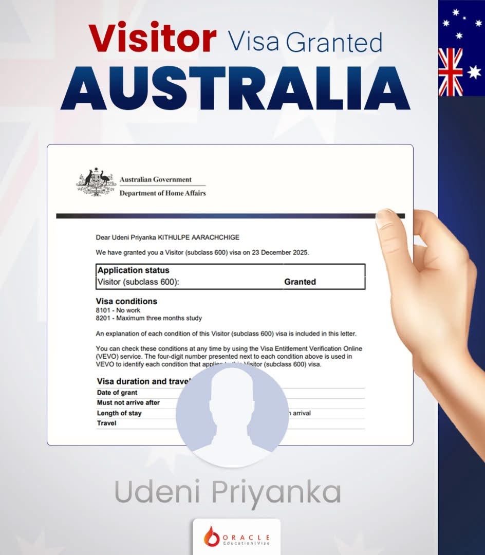 Visitor Visa Approved