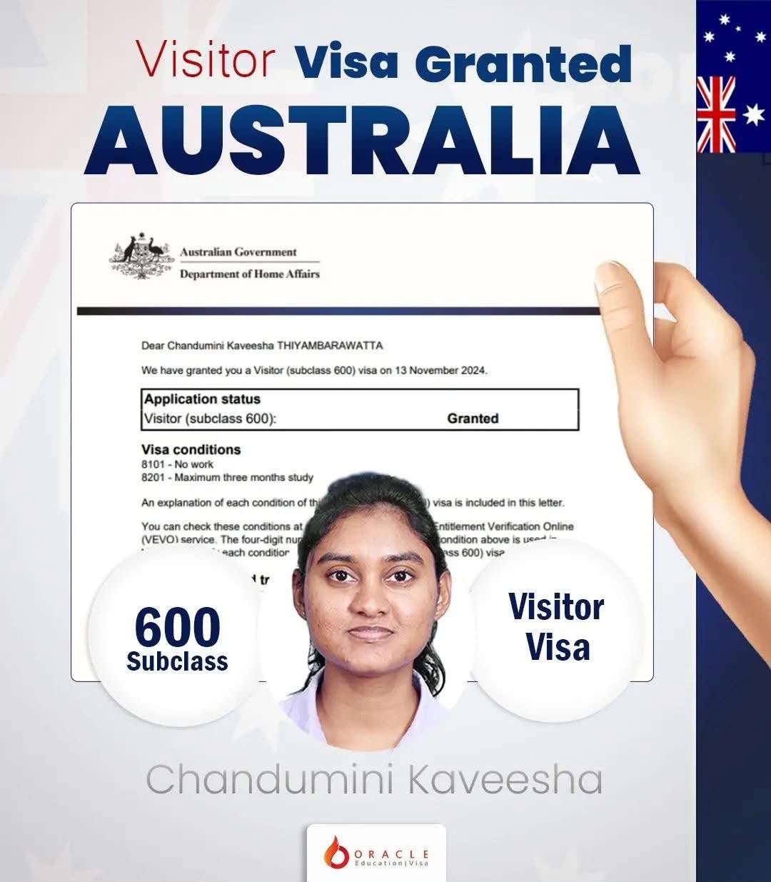 Visitor Visa Approved
