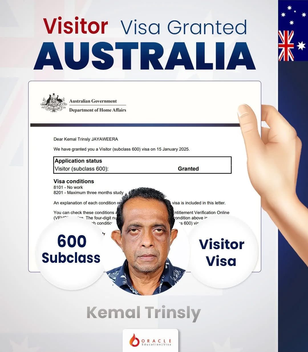 Visitor Visa Approved