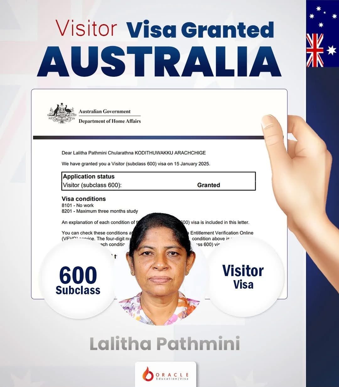 Visitor Visa Approved
