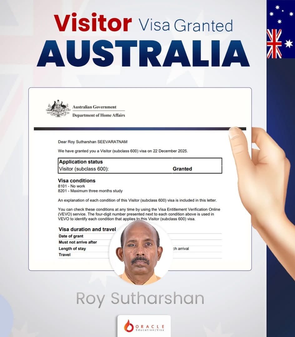 Visitor Visa Approved