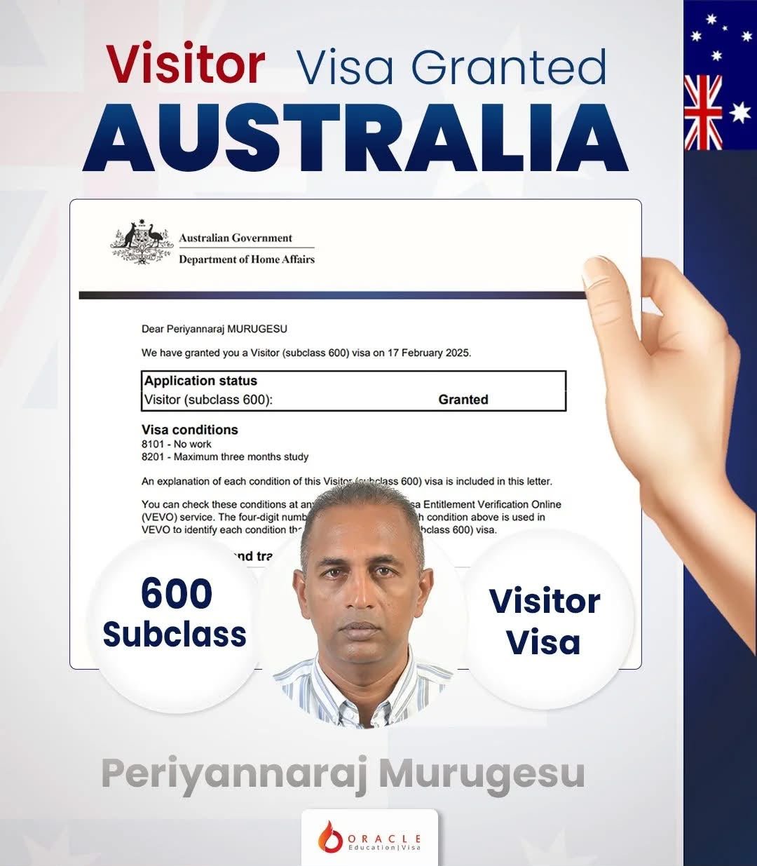 Visitor Visa Approved