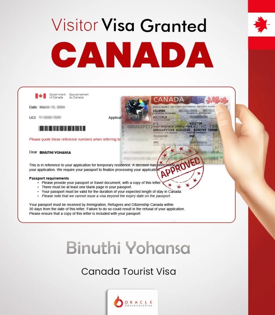 Visitor Visa Approved