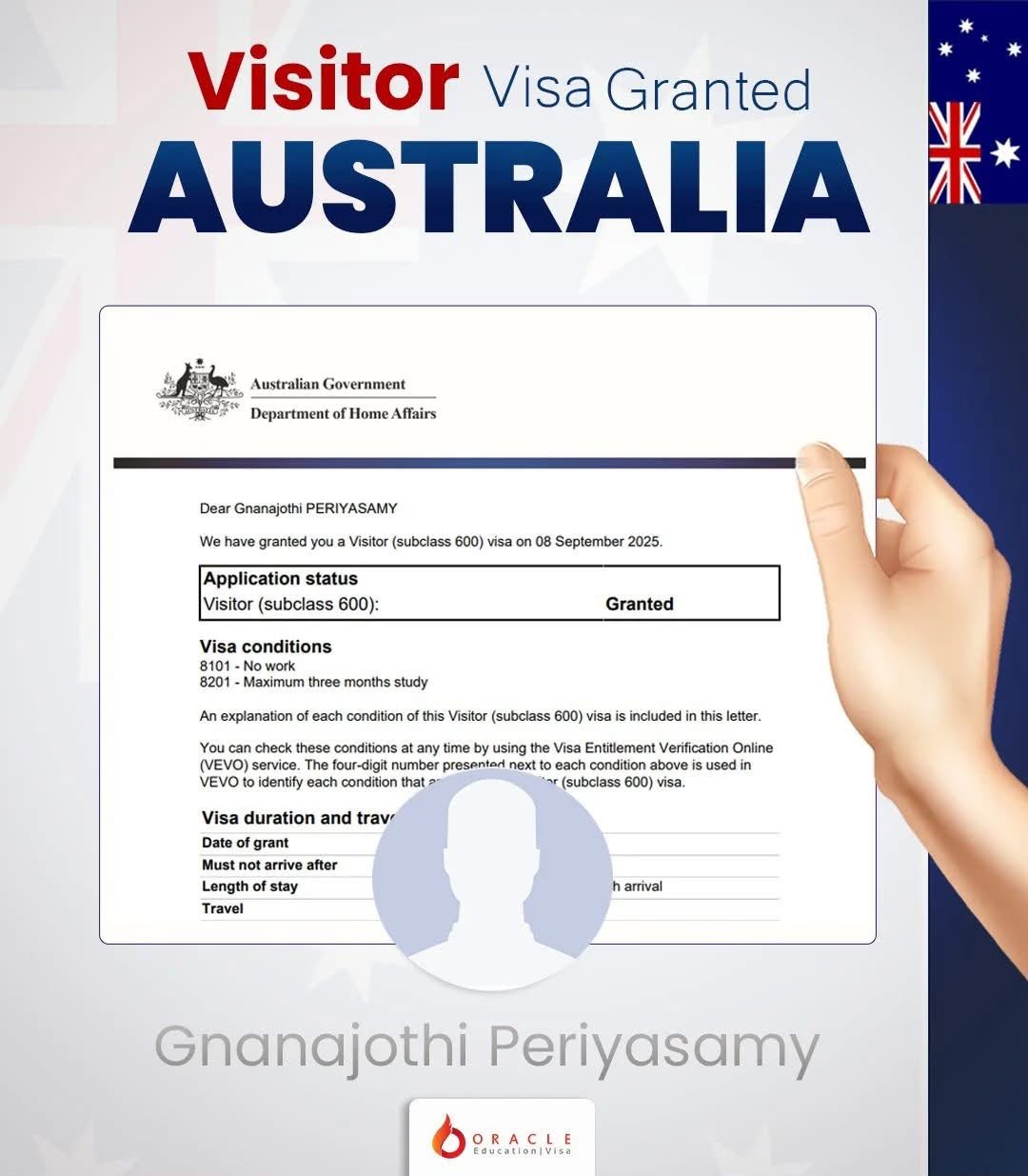 Visitor Visa Approved