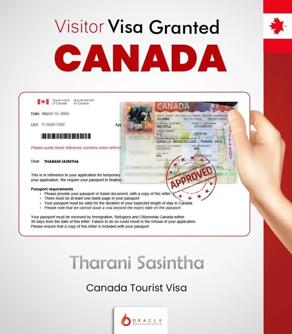 Visitor Visa Approved